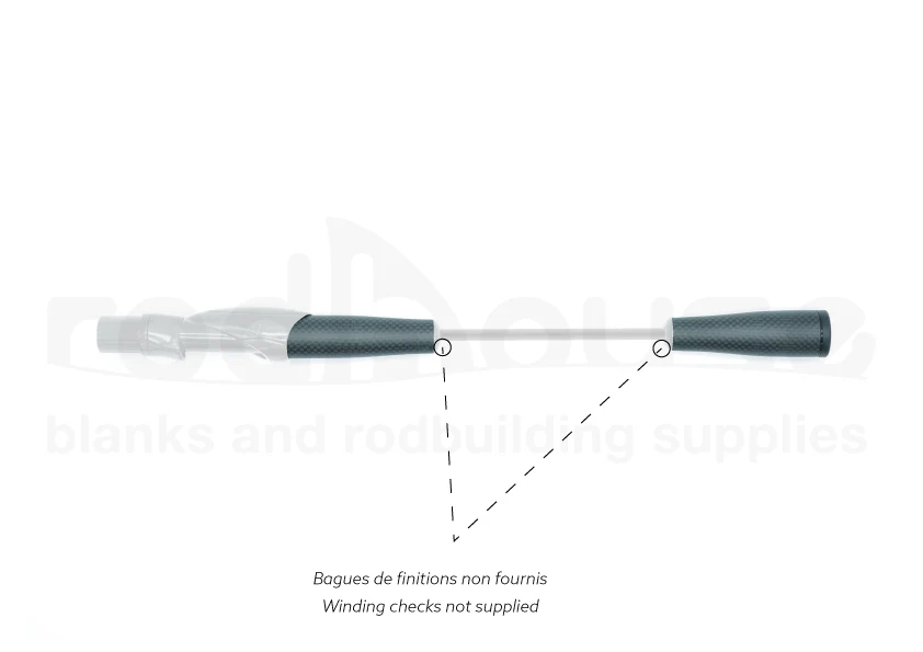 G2 Carbon Handle Split Grip  Spinning - Image 4