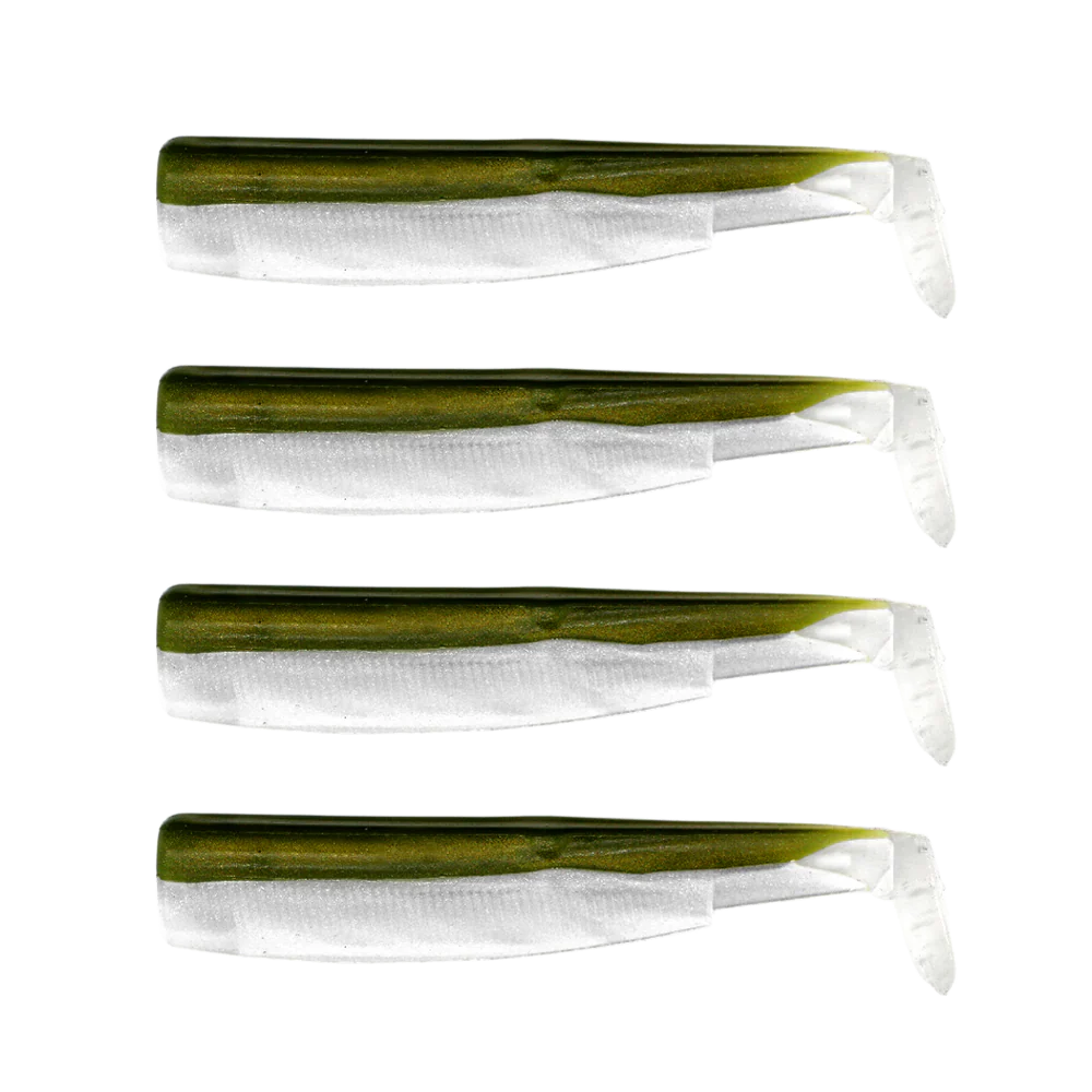Leurres souples Fiiish Black Minnow 70 par 4 - Image 4