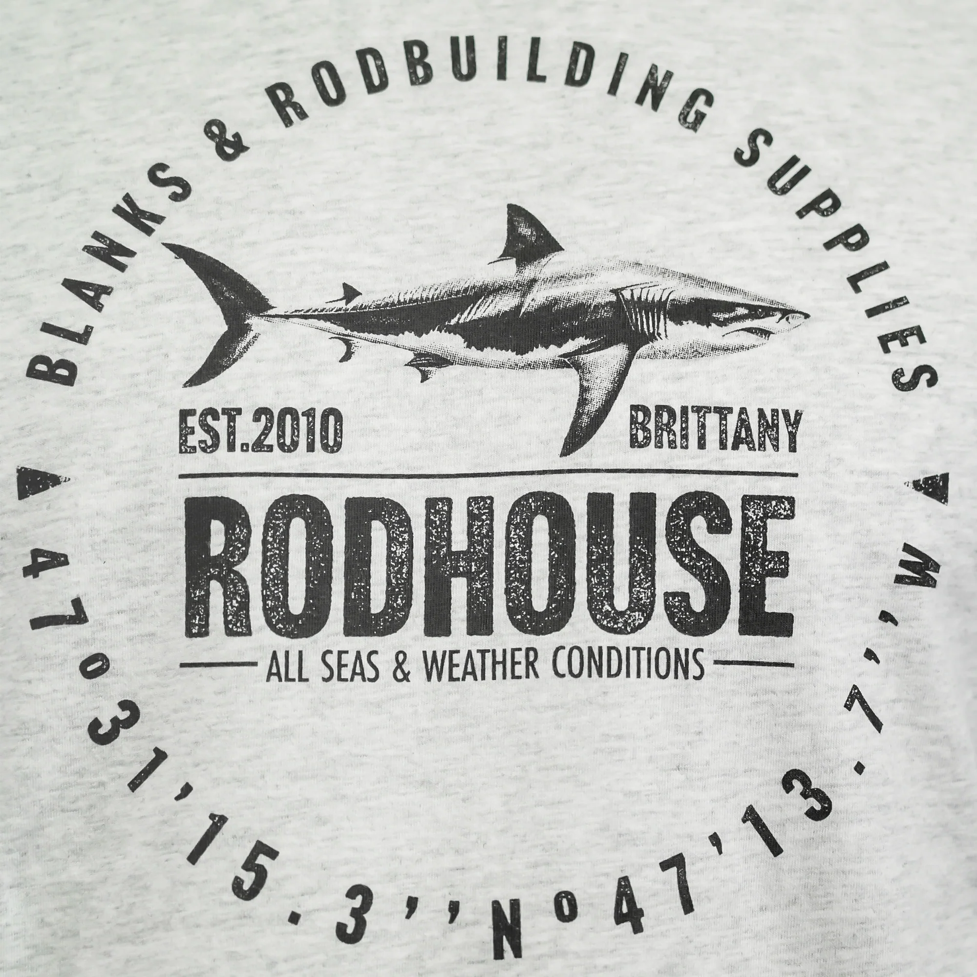 T-Shirt Heather Grey Shark - Image 3
