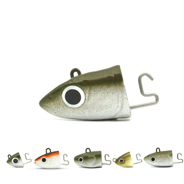 Tête plombée Black Minnow 200